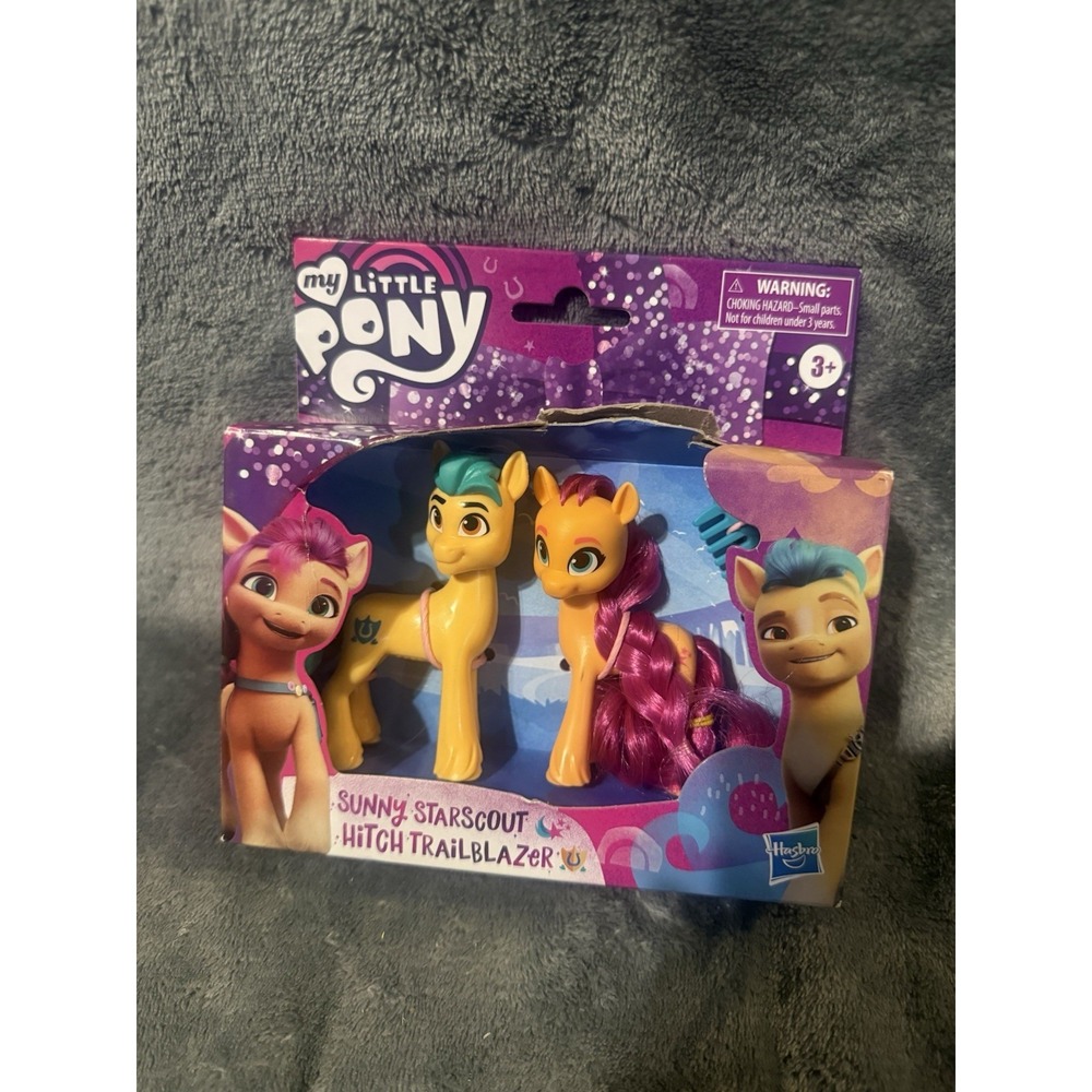 My Little Pony A New Generation Figure‎ Set Sunny Starscout & Hitch Trailblazer